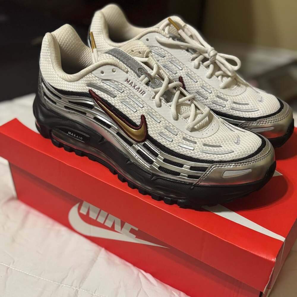 Nike Air Max TL 2.5 Size 11.5 Phantom Metallic Silver